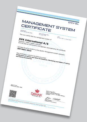 Certificate ISO 9001